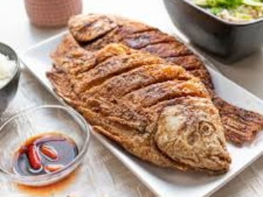 fried red snapper