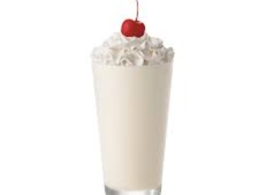 vanilla milkshake